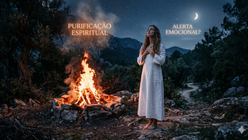 Sonhar com fogo: purificação espiritual ou alerta emocional?