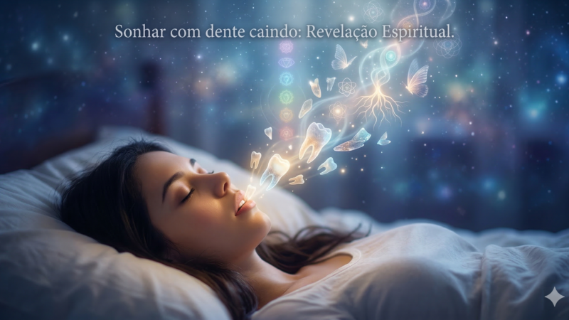 Sonhar com dente caindo: o que esse sonho revela espiritualmente?